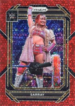 2023 Panini Prizm WWE - Under Card Red #127 Sarray Front