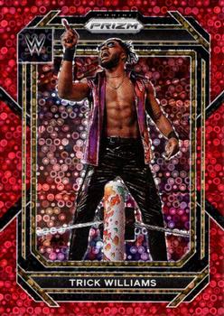 2023 Panini Prizm WWE - Under Card Red #142 Trick Williams Front