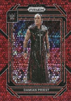 2023 Panini Prizm WWE - Under Card Red #143 Damian Priest Front