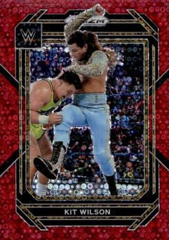 2023 Panini Prizm WWE - Under Card Red #148 Kit Wilson Front