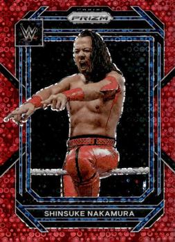2023 Panini Prizm WWE - Under Card Red #167 Shinsuke Nakamura Front