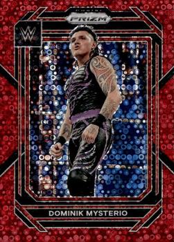 2023 Panini Prizm WWE - Under Card Red #173 Dominik Mysterio Front