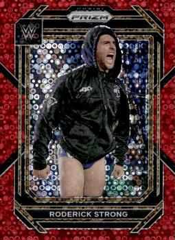 2023 Panini Prizm WWE - Under Card Red #183 Roderick Strong Front