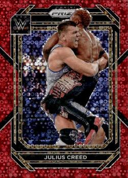 2023 Panini Prizm WWE - Under Card Red #196 Julius Creed Front