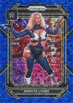 2023 Panini Prizm WWE - Under Card Blue #170 Nikkita Lyons Front