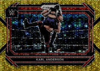 2023 Panini Prizm WWE - Under Card Gold #10 Karl Anderson Front