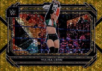 2023 Panini Prizm WWE - Under Card Gold #73 Yulisa Leon Front