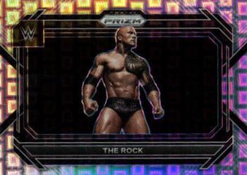 2023 Panini Prizm WWE - Premium Box Set Prizms #41 The Rock Front