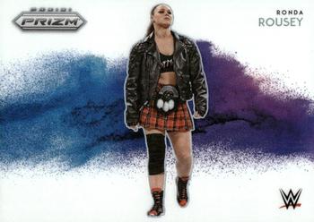 2023 Panini Prizm WWE - Color Blast #6 Ronda Rousey Front