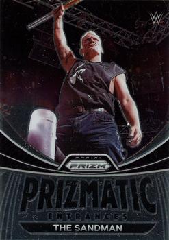 2023 Panini Prizm WWE - Prizmatic Entrances #10 The Sandman Front
