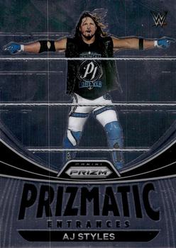 2023 Panini Prizm WWE - Prizmatic Entrances #20 AJ Styles Front