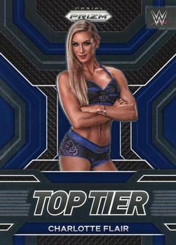 2023 Panini Prizm WWE - Top Tier #31 Charlotte Flair Front