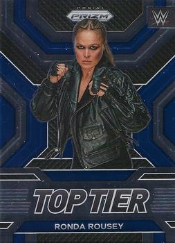 2023 Panini Prizm WWE - Top Tier #40 Ronda Rousey Front