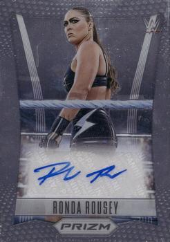 2023 Panini Prizm WWE - Throwback Signatures #TB-RRS Ronda Rousey Front