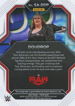2023 Panini Prizm WWE - Superstar Autographs #SA-DDP Doudrop Back