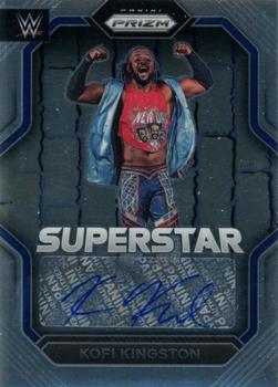 2023 Panini Prizm WWE - Superstar Autographs #SA-KKG Kofi Kingston Front