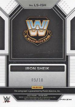 2023 Panini Prizm WWE - Legendary Signatures Prizms Gold #LS-ISH Iron Sheik Back