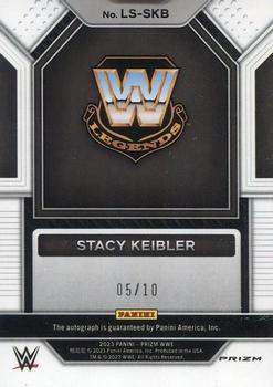 2023 Panini Prizm WWE - Legendary Signatures Prizms Gold #LS-SKB Stacy Keibler Back