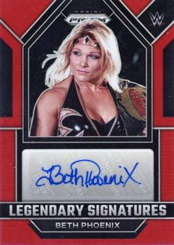 2023 Panini Prizm WWE - Legendary Signatures Prizms Red #LS-BPX Beth Phoenix Front