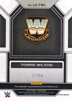 2023 Panini Prizm WWE - Legendary Signatures Prizms Red #LS-TWL Torrie Wilson Back