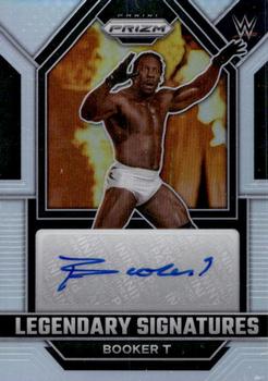 2023 Panini Prizm WWE - Legendary Signatures Prizms Silver #LS-BKT Booker T Front