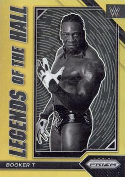2023 Panini Prizm WWE - Legends of the Hall Prizms Gold #7 Booker T Front