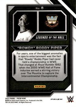 2023 Panini Prizm WWE - Legends of the Hall Prizms Green #8 