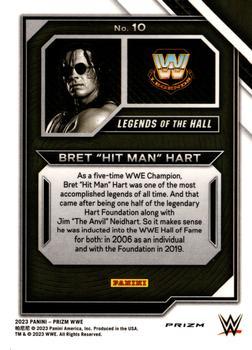 2023 Panini Prizm WWE - Legends of the Hall Prizms Green #10 Bret 