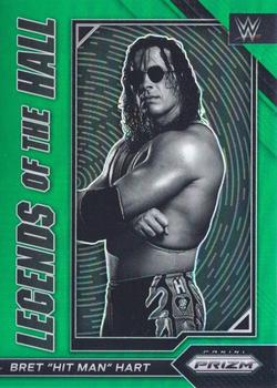 2023 Panini Prizm WWE - Legends of the Hall Prizms Green #10 Bret 