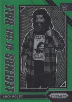 2023 Panini Prizm WWE - Legends of the Hall Prizms Green #15 Mick Foley Front