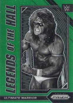 2023 Panini Prizm WWE - Legends of the Hall Prizms Green #17 Ultimate Warrior Front