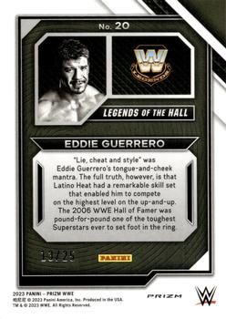 2023 Panini Prizm WWE - Legends of the Hall Prizms Mojo #20 Eddie Guerrero Back