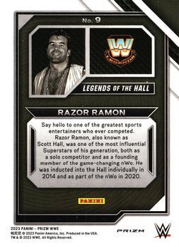 2023 Panini Prizm WWE - Legends of the Hall Prizms Silver #9 Razor Ramon Back