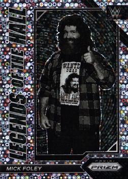 2023 Panini Prizm WWE - Legends of the Hall Prizms Under Card #15 Mick Foley Front