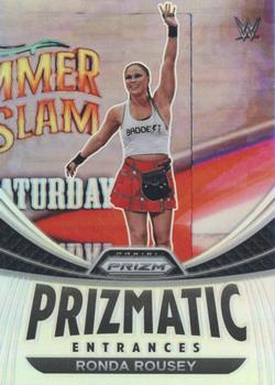 2023 Panini Prizm WWE - Prizmatic Entrances Prizms Silver #14 Ronda Rousey Front