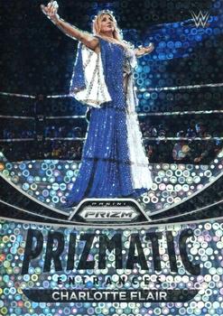 2023 Panini Prizm WWE - Prizmatic Entrances Prizms Under Card #2 Charlotte Flair Front