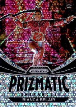 2023 Panini Prizm WWE - Prizmatic Entrances Prizms Under Card #3 Bianca Belair Front