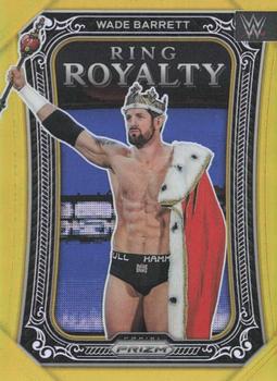 2023 Panini Prizm WWE - Ring Royalty Prizms Gold #2 Wade Barrett Front