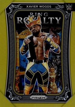2023 Panini Prizm WWE - Ring Royalty Prizms Gold #6 Xavier Woods Front
