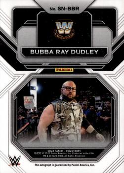2023 Panini Prizm WWE - Sensational Signatures #SN-BBR Bubba Ray Dudley Back