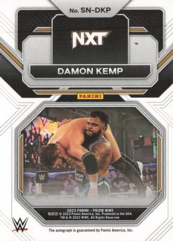 2023 Panini Prizm WWE - Sensational Signatures #SN-DKP Damon Kemp Back