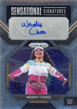 2023 Panini Prizm WWE - Sensational Signatures #SN-WCH Wendy Choo Front