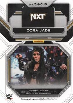 2023 Panini Prizm WWE - Sensational Signatures #SN-CJD Cora Jade Back