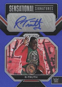 2023 Panini Prizm WWE - Sensational Signatures Prizms Blue #SN-RTR R-Truth Front