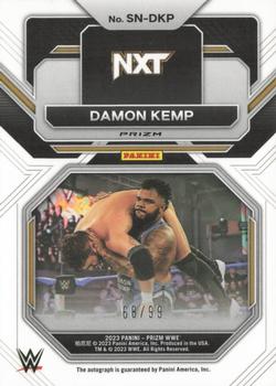 2023 Panini Prizm WWE - Sensational Signatures Prizms Red #SN-DKP Damon Kemp Back