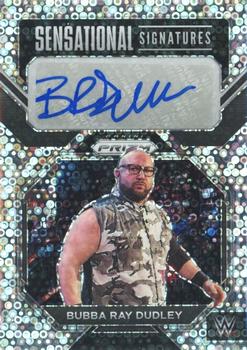2023 Panini Prizm WWE - Sensational Signatures Prizms Under Card #SN-BBR Bubba Ray Dudley Front