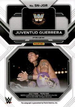 2023 Panini Prizm WWE - Sensational Signatures Prizms Under Card #SN-JGR Juventud Guerrera Back