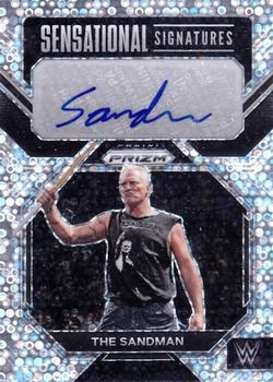 2023 Panini Prizm WWE - Sensational Signatures Prizms Under Card #SN-SMN The Sandman Front