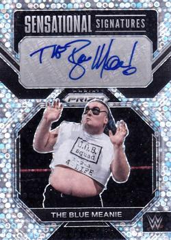 2023 Panini Prizm WWE - Sensational Signatures Prizms Under Card #SN-TBM The Blue Meanie Front