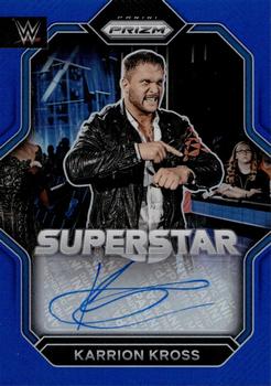 2023 Panini Prizm WWE - Superstar Autographs Prizms Blue #SA-KKR Karrion Kross Front